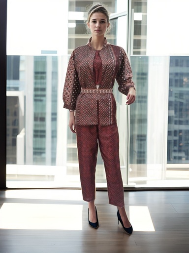 Mystic Maroon Blazer